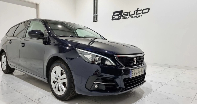 Peugeot 308 cena 24700 przebieg: 264000, rok produkcji 2017 z Knurów małe 352